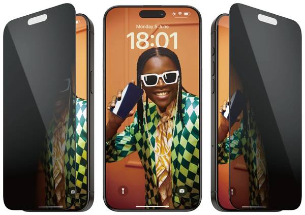 PanzerGlass Privacy ochranná fólie na displej s ochranou soukromí Apple iPhone 15 Pro Max 1 ks  P2812