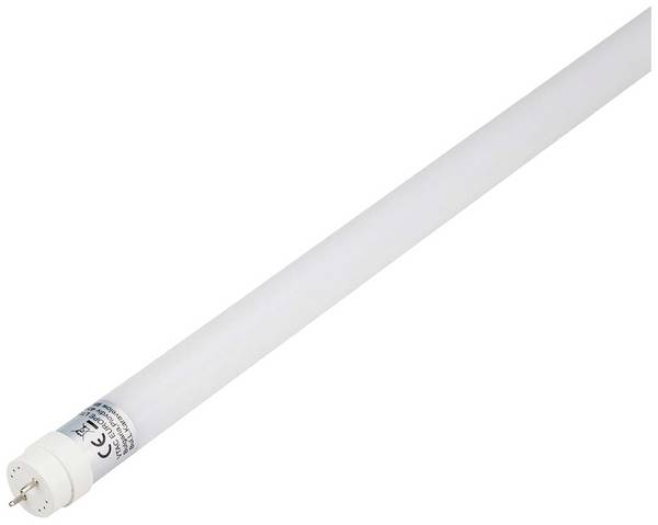 V-TAC LED trubice Energetická třída (EEK2021): F (A - G) G13 zářivkový tvar T8  18 W = 125 W neutrální bílá (Ø x v) 28 mm x 1200 mm  1 ks