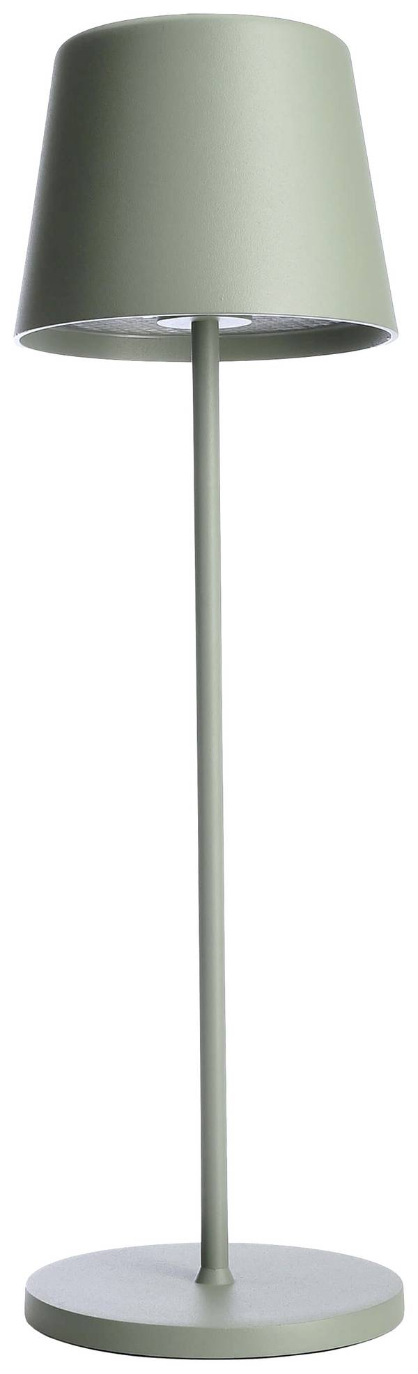 Deko Light Canis 346045 akumulátorová stolní lampa LED  3.5 W  zeleno-šedá