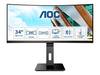 AOC CU34P2A LED monitor 86.4 cm (34 palec)3440 x 1440 Pixel, 21:9, 1 ms, VA LED