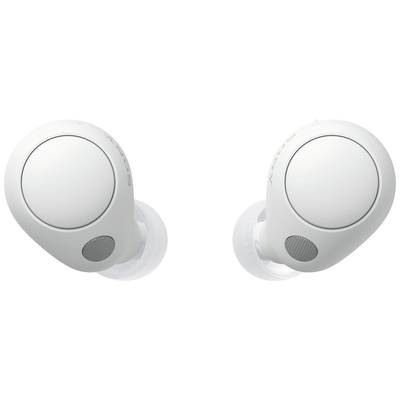 Sony WFC700NW.CE7 Hi-Fi  špuntová sluchátka Bluetooth® stereo bílá Potlačení hluku Nabíjecí pouzdro, odolné vůči potu, r