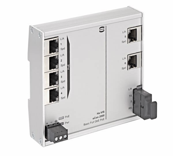 HARTING 24024061220 24 02 406 1220 průmyslový ethernetový switch  1000 MBit/s funkce PoE