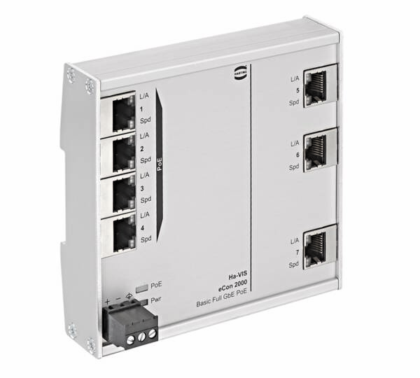 HARTING 24024070020 24 02 407 0020 průmyslový ethernetový switch  1000 MBit/s funkce PoE