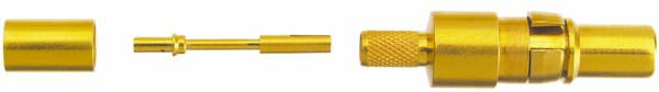 HARTING 09692817141 09 69 281 7141 koaxiální kontakt   slitina mědi 2 A  1 ks