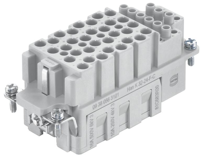 HARTING 09 38 056 3101 09380563101 vložka pinového konektoru, seria Han® Com, 1 ks