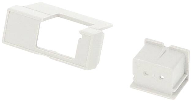 Hammond Electronics 1597D2MBC kryt svorkovnice ABS-PC čirá (d x š x v) 35 x 20 x 14 mm 1 ks