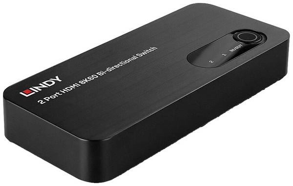 LINDY 38339  HDMI přepínač lze použít oboustranně 7680 x 4320 Pixel