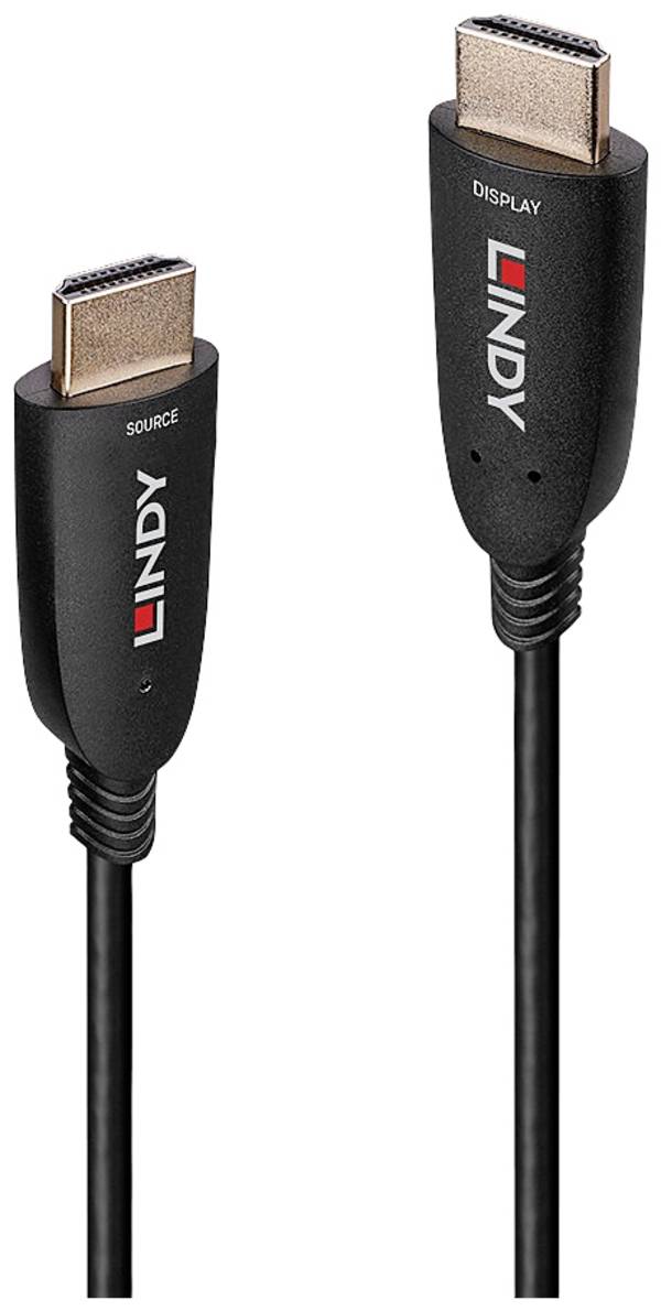 LINDY HDMI kabel Zástrčka HDMI-A 20.00 m černá 38512 8K UHD HDMI kabel