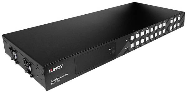 LINDY 38334  HDMI matrix přepínač  3840 x 2160 Pixel černá
