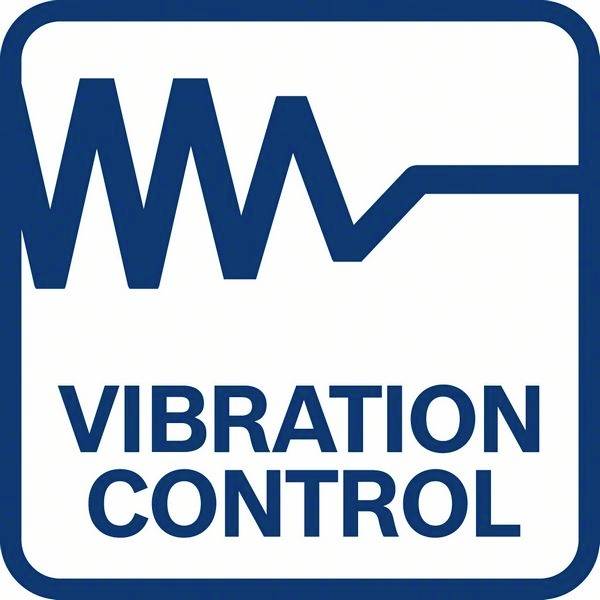 Obrázek zobrazuje logo se stylizovanou vlnovkou a textem 'Vibration Control' pod ní velkými písmeny.