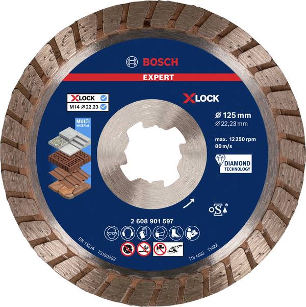 Bosch Accessories 2608901597 diamantový kotouč  Průměr 125 mm  1 ks