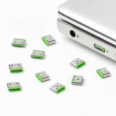 Smartkeeper Zámek k portu USB-C® CL04P1GN sada 10 ks zelená  bez klíče CL04P1GN