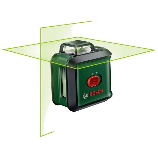 Bosch Home and Garden UniversalLevel 360 křížový laser  Zelený laser dosah (max.): 24 m
