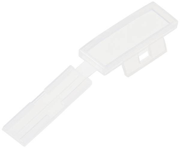 TRU COMPONENTS TC-MC1203-100 Označovač kabelů Druh montáže: kabelové spony Potisknutelná plocha: 32 x 11 mm přírodní 100 ks
