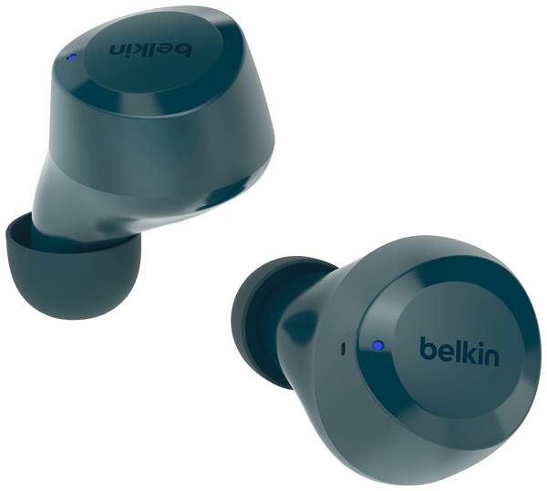 Belkin SoundForm Bolt  Headset do uší (In Ear) Bluetooth®  zelená  headset, Nabíjecí pouzdro, odolné vůči potu