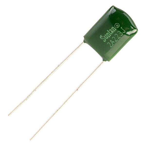 Suntan TS01002A223JSB000R 1 ks fóliový kondenzátor   22 nF 100 V 10 % 5 mm (d x š) 12 mm x 8 mm