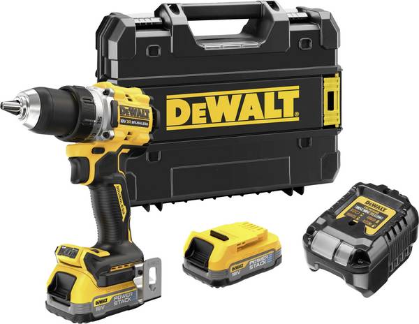 DEWALT  aku vrtací šroubovák, 1.7 Ah  bezkartáčové, DCD800E2T-QW