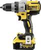 DEWALT DCD991P2-QW aku vrtací šroubovák, 5.0 Ah Li-Ion bezkartáčové, DCD991P2-QW