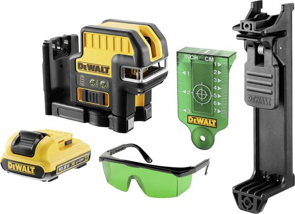 DEWALT DCE0822D1G-QW křížová laserová vodováha