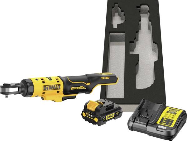 DEWALT  aku ráčnový šroubovák, 3 Ah  bezkartáčové, DCF504L1G-QW