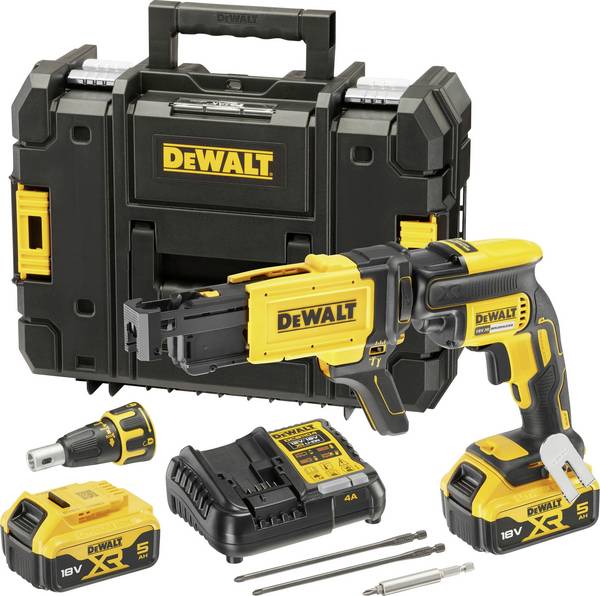 DEWALT DeWALT DCF620P2K-QW - Schraubenzieher mit automatischer Zufuhr aku šroubovák, 18 V, 5 Ah Li-Ion DCF620P2K-QW
