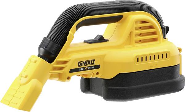 DEWALT DeWALT DCV517N-XJ, Trocken&Nass, 954 l/min, Schwarz, Gelb, 1,9 l, 180 W, 18 V, DCV517N-XJ akumulátorový vysavač, 18 V, 180 W