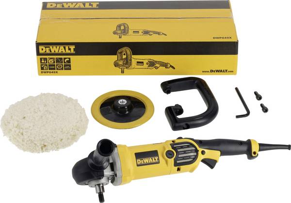 DEWALT DWP849X-QS DWP849X-QS leštička na autolak  1250 W 0 - 3500 ot./min 180 mm