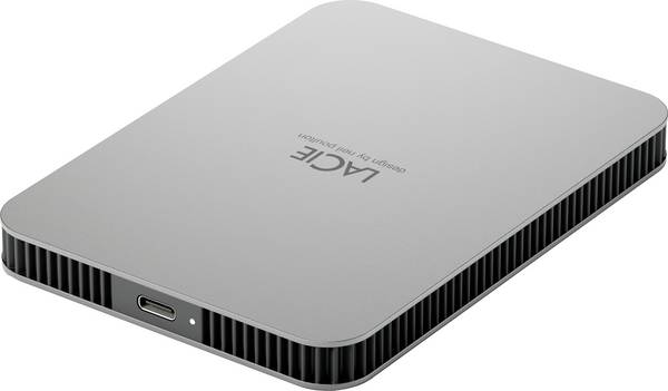 LaCie External Portable Hardrive 2TB, 2 TB, externí HDD 6,35 cm (2,5"), USB 3.2 (Gen 1x1) , vesmírná šedá, STLR2000400