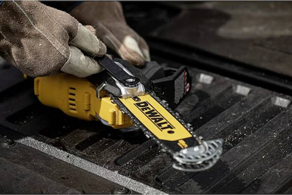 DEWALT DEWALT - DCMPS520N-XJ Akku-Astsäge 20 cm Schwert buerstenlos 18 Volt akumulátor Aku řetězová pila délka čepele 20-10