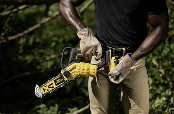 DEWALT DEWALT - DCMPS520N-XJ Akku-Astsäge 20 cm Schwert buerstenlos 18 Volt akumulátor Aku řetězová pila délka čepele 20-19
