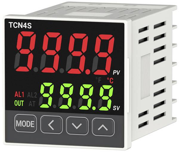 TRU COMPONENTS TCN4S-24R PID termostat K, J , T , R , S , L -199.9 do 999.9 °C SSR, relé 3 A (d x š x v) 70.5 x 48 x 48 mm