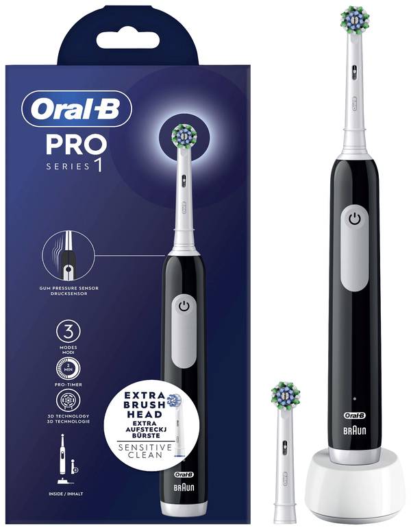 Oral-B Pro Series 1 elektrický kartáček na zuby, rotační/pulzní, bílá, modrá, 8006540771457