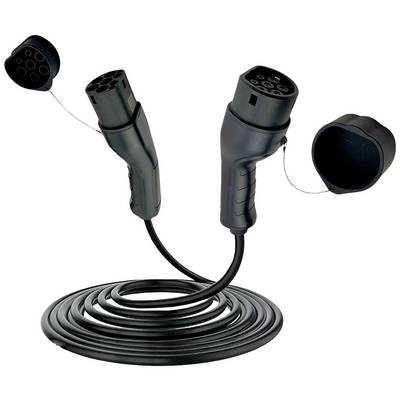 Nabíjecí kabel s dvěma konektory pro elektromobily, navinutý do klubíčka. Ideální pro nabíjení na veřejných i soukromých nabíjecích stanicích.