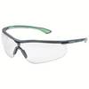 uvex sportstyle planet 9193395 ochranné brýle vč. ochrany před UV zářením šedá, zelená EN 166:2001, EN 170:2002