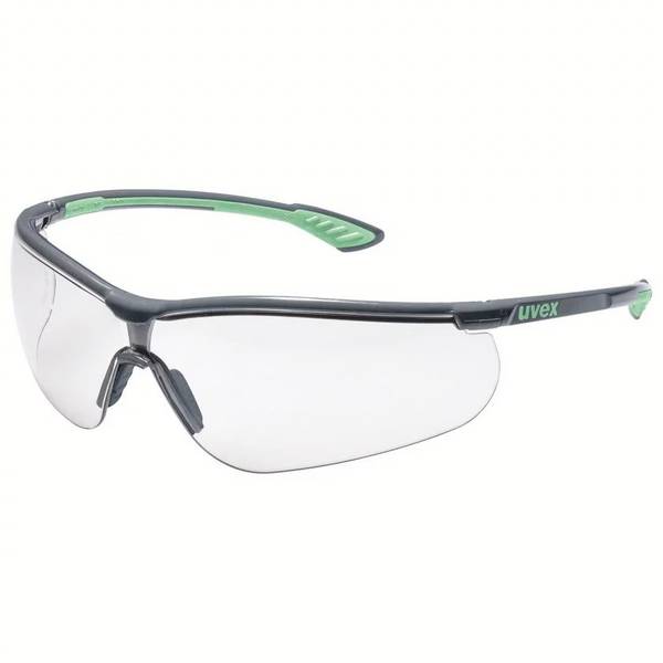 uvex sportstyle planet 9193395 ochranné brýle vč. ochrany před UV zářením šedá, zelená EN 166:2001, EN 170:2002