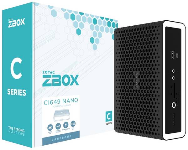 Zotac Barebone ZBOX CI649  Intel® Core™ i5 i5-1335U        ZBOX-CI649NANO-BE