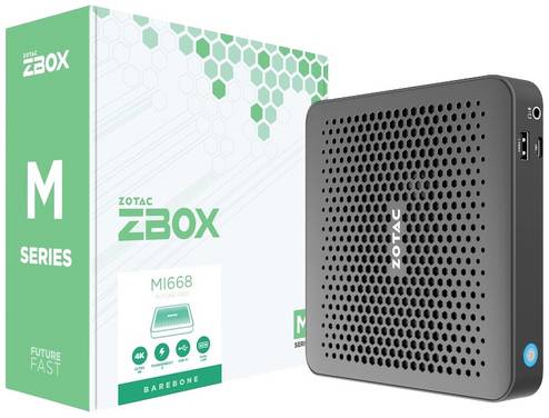 Zotac Barebone ZBOX MI668 BB  Intel® Core™ i7 i7-1360P        ZBOX-MI668-BE