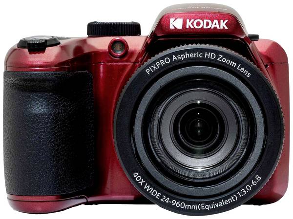 Kodak PIXPRO Astro Zoom AZ405 digitální fotoaparát 21.14 Megapixel Zoom (optický): 40 x červená  Full HD videozáznam, stabilizace obrazu, s vestavěným bleskem