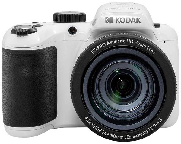 Kodak PIXPRO Astro Zoom AZ405 digitální fotoaparát 21.14 Megapixel Zoom (optický): 40 x bílá  Full HD videozáznam, stabilizace obrazu, s vestavěným bleskem