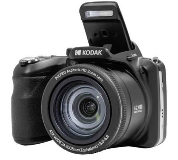 Kodak Pixpro Astro Zoom AZ425 digitální fotoaparát 21.14 Megapixel Zoom (optický): 42 x černá  Full HD videozáznam, stabilizace obrazu, s vestavěným bleskem