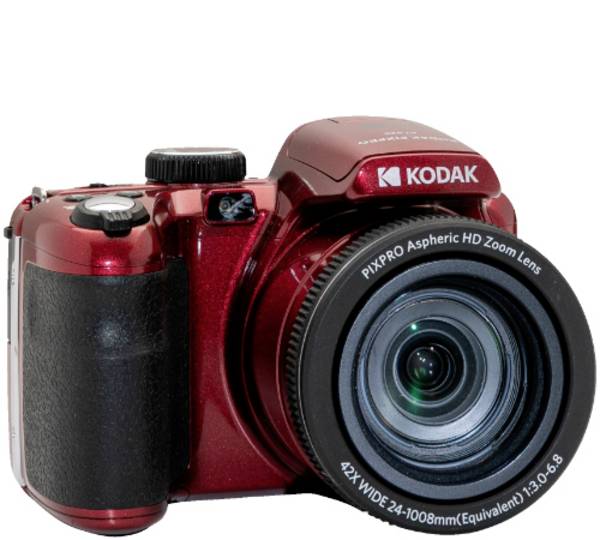 Kodak Pixpro Astro Zoom AZ425 digitální fotoaparát 21.14 Megapixel Zoom (optický): 42 x červená  Full HD videozáznam, stabilizace obrazu, s vestavěným bleskem