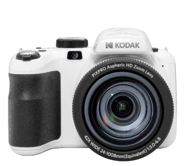 Kodak Pixpro Astro Zoom AZ425 digitální fotoaparát 21.14 Megapixel Zoom (optický): 42 x bílá  Full HD videozáznam, stabilizace obrazu, s vestavěným bleskem