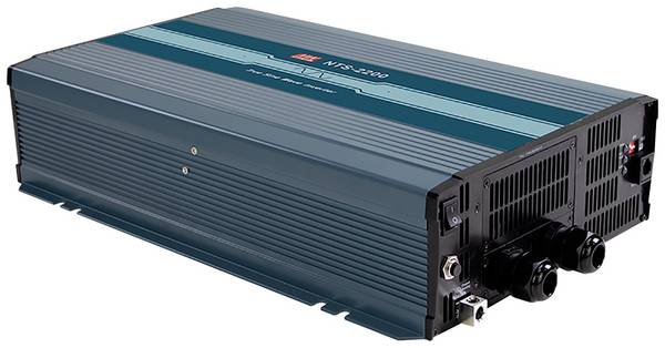 MEAN WELL měnič napětí 2200 W, 12 V/DC -> 230 V/AC, čistá sinusoida