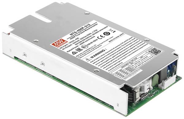 MEAN WELL měnič napětí NTS-400P-212, 400 W, 12 V/DC -> 230 V/AC, dálkově zapínatelný, čistá sinusoida