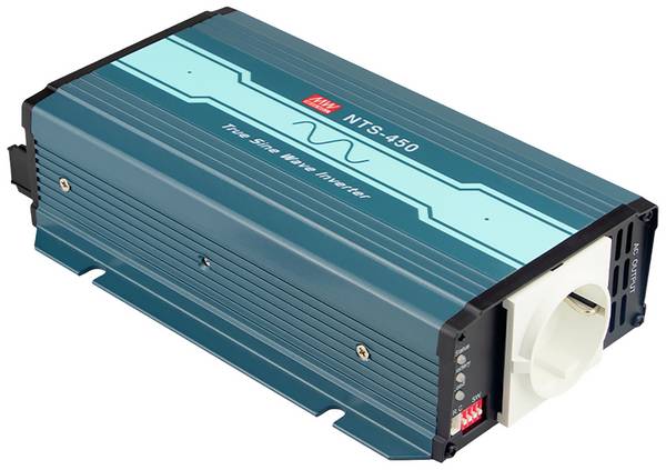 MEAN WELL měnič napětí NTS-450-212EU, 450 W, 12 V/DC -> 230 V/AC, čistá sinusoida