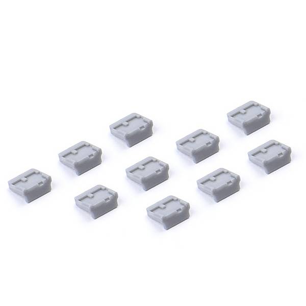 Smartkeeper Zámek portu Mini USB-B  UL04P1GY sada 10 ks šedá bez klíče UL04P1GY