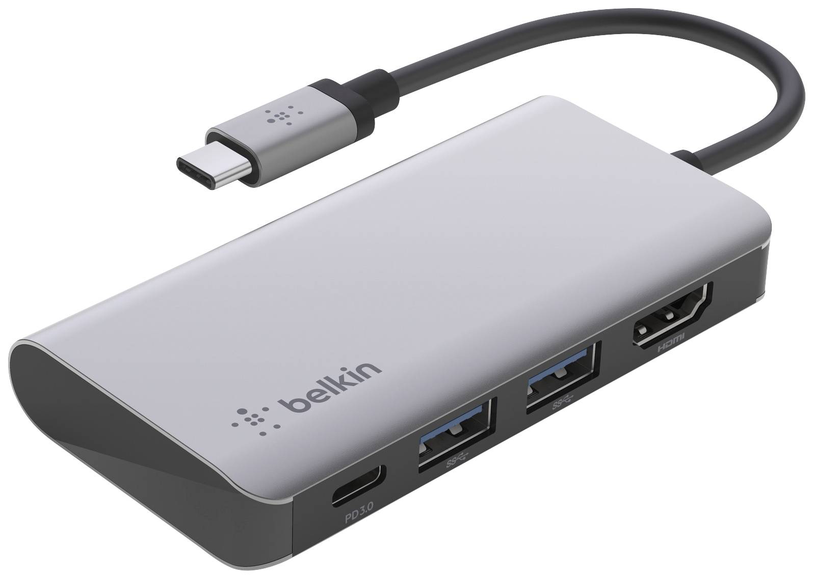 Belkin USB-C® dokovací stanice AVC006btSGY Vhodné pro značky (dokovací stanice pro notebook): univerzální napájení USB-C-0