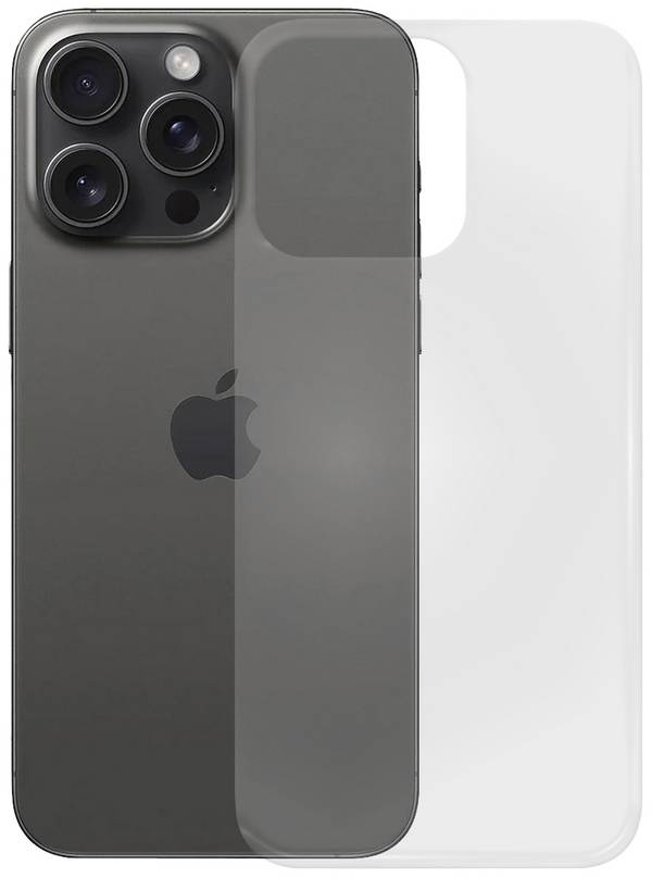 Pedea 50160981 zadní kryt na mobil Apple iPhone 15 Pro Max transparentní  50160981