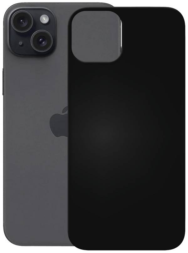Pedea 50160972 zadní kryt na mobil Apple iPhone 15 Plus černá  50160972