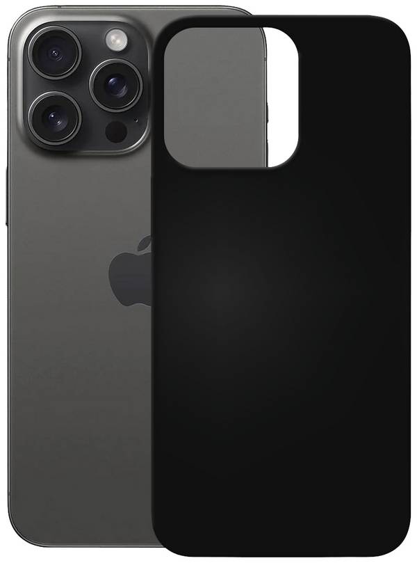 Pedea 50160982 zadní kryt na mobil Apple iPhone 15 Pro Max černá  50160982